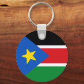 Porte-clés Drapeau du Soudan du Sud (Verso)
