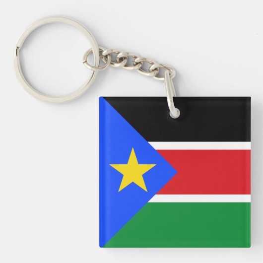 Porte-clés Drapeau du Soudan du Sud (Devant)
