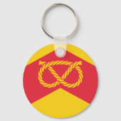 Porte-clés Drapeau du Staffordshire (Recto)