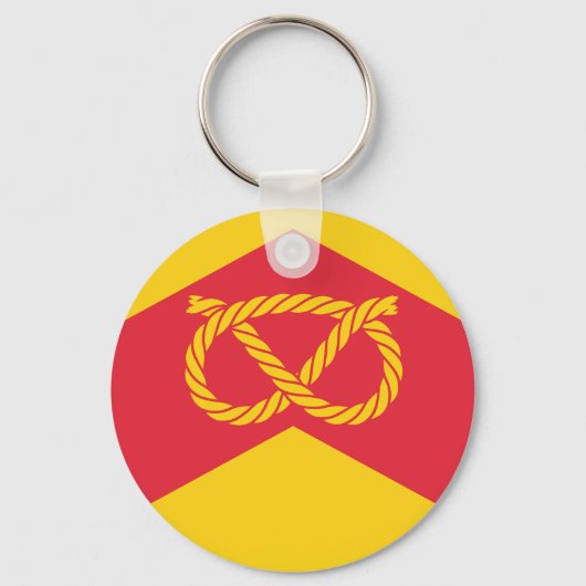 Porte-clés Drapeau du Staffordshire (Recto)