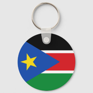 Porte-clés drapeau du sud du Soudan