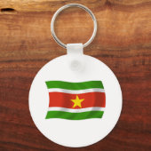 Porte-clés Drapeau du Suriname (Recto)
