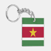 Porte-clés Drapeau du Suriname (Devant gauche)