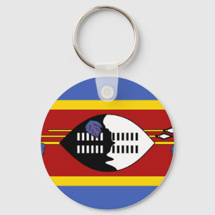 Porte-clés Drapeau du Swaziland