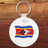 Porte-clés Drapeau du Swaziland (Recto)