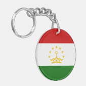 Porte-clés Drapeau du Tadjikistan (Devant gauche)