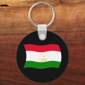 Porte-clés Drapeau du Tadjikistan (Recto)