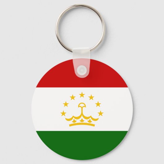 Porte-clés Drapeau du Tadjikistan (Recto)