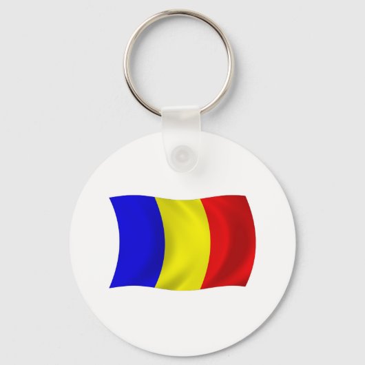 Porte-clés Drapeau du Tchad (Recto)