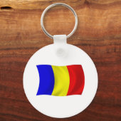 Porte-clés Drapeau du Tchad (Recto)