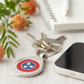Porte-clés Drapeau du Tennessee (Côté )