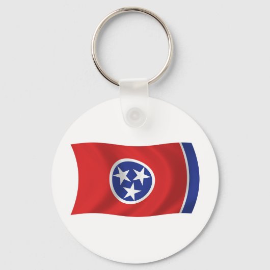 Porte-clés Drapeau du Tennessee (Recto)