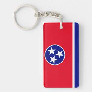 Porte-clés Drapeau du Tennessee