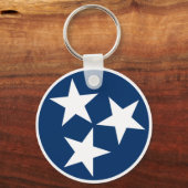 Porte-clés Drapeau du Tennessee (Recto)