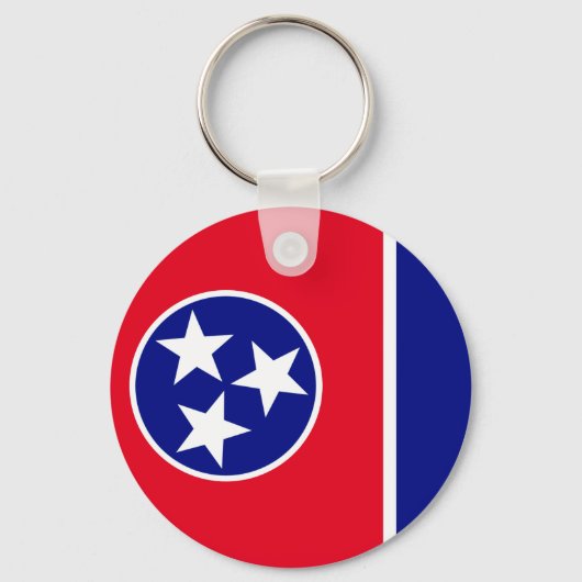Porte-clés Drapeau du Tennessee (Recto)