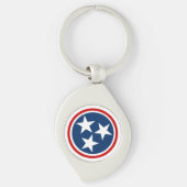 Porte-clés Drapeau du Tennessee (Devant)