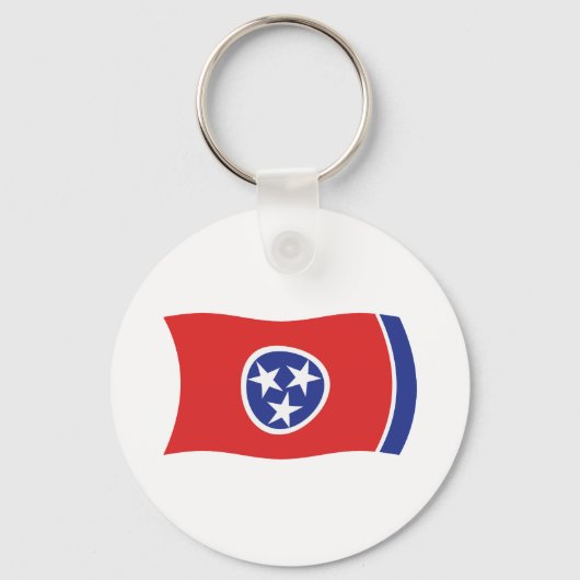 Porte-clés Drapeau du Tennessee (Recto)