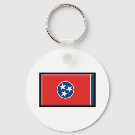 Porte-clés Drapeau du Tennessee (Recto)