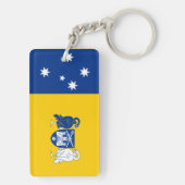 Porte-clés Drapeau du Territoire de la capitale australienne (Dos)