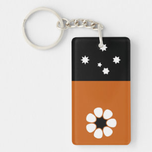 Porte-clés Drapeau du Territoire du Nord (AUSTRALIE)