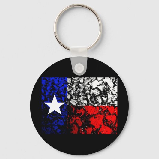 Porte-clés Drapeau du Texas (Recto)