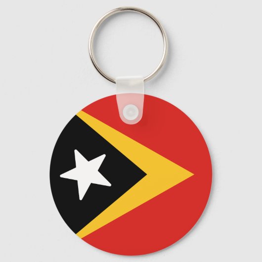 Porte-clés Drapeau du Timor-Leste (Recto)