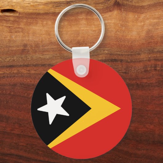 Porte-clés Drapeau du Timor-Leste (Recto)