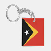 Porte-clés Drapeau du Timor oriental (Devant gauche)