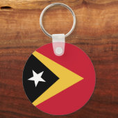 Porte-clés Drapeau du Timor oriental (Recto)