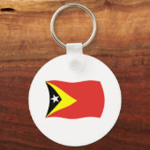 Porte-clés Drapeau du Timor oriental (Recto)