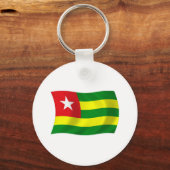 Porte-clés Drapeau du Togo (Recto)
