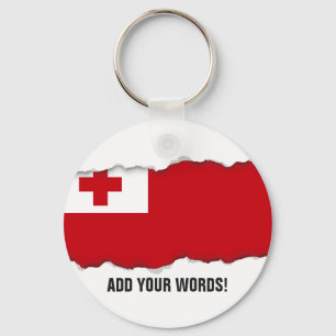 Porte-clés Drapeau du Tonga