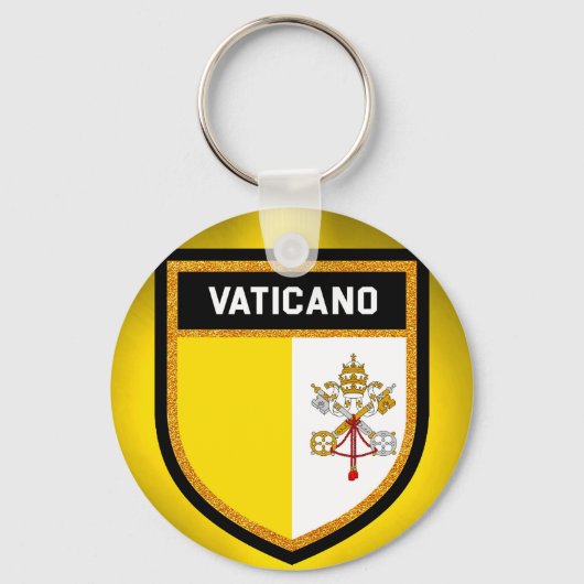 Porte-clés Drapeau du Vaticano (Recto)