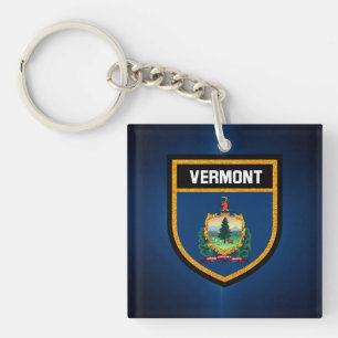 Porte-clés Drapeau du Vermont