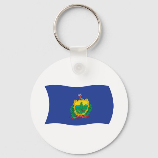 Porte-clés Drapeau du Vermont (Recto)
