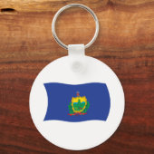 Porte-clés Drapeau du Vermont (Recto)