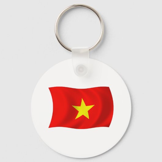 Porte-clés Drapeau du Viêt Nam (Recto)