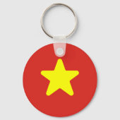 Porte-clés Drapeau du Vietnam (Verso)