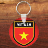 Porte-clés Drapeau du Vietnam (Recto)