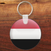 Porte-clés Drapeau du Yémen (Recto)