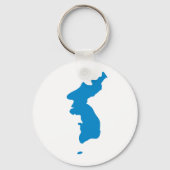 Porte-clés Drapeau d'unification coréenne (Verso)