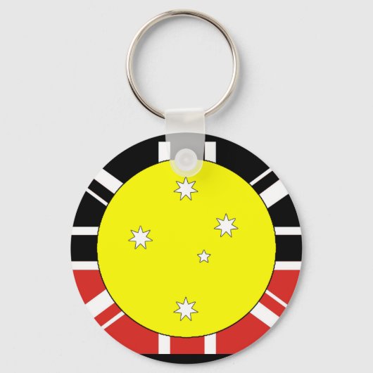 Porte-clés Drapeau d'unification de l'Australie (Recto)