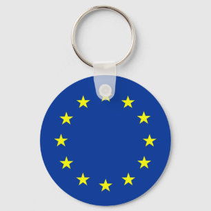 Porte-clés drapeau d'Union européenne