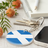 Porte-clés Drapeau écossais de la Croix de Saint-André (Devant droit)