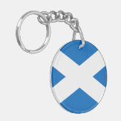 Porte-clés Drapeau écossais de la Croix de Saint-André (Devant gauche)