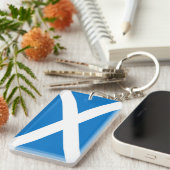 Porte-clés drapeau écossais par le highsaltire (Devant droit)