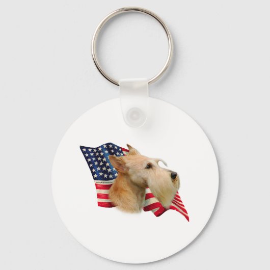 Porte-clés Drapeau écossais Terrier (blé) (Recto)