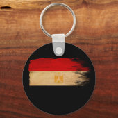 Porte-clés Drapeau égyptien (Recto)