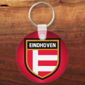 Porte-clés Drapeau Eindhoven (Recto)
