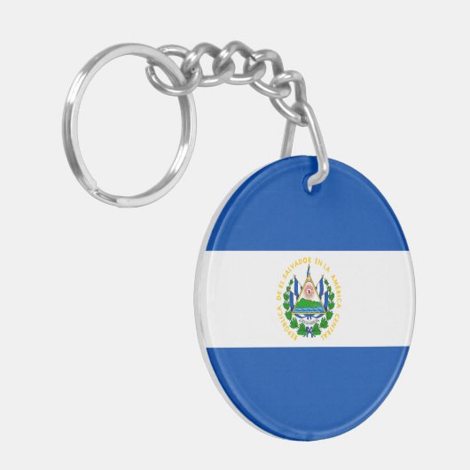 Porte-clés Drapeau El Salvador (Devant gauche)